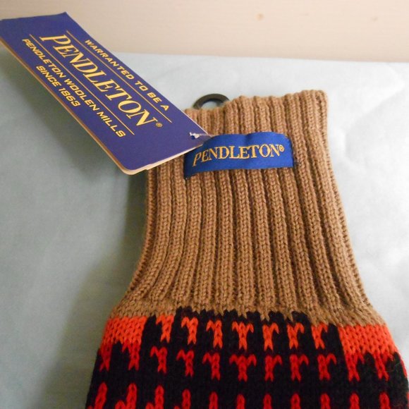 Pendleton Southwestern Aztec Native American Pattern Mittens Size S/M Beige New - Picture 9 of 10